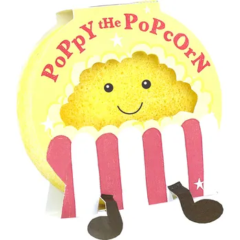 Mýdlo Bomb Cosmetics Poppy the Popcorn Mýdlová houbička, 100 g