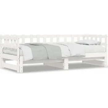 Postel Jednolůžková dřevěná postel VidaXL 60x120 cm, vícebarevná