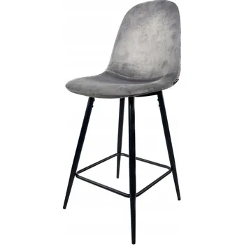 Barová židle Židle Lugano velur vícebarevná 1 ks