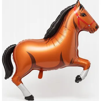 Balónek Fóliový balónek Kůň Hnědý 75x103cm