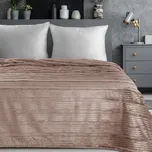 Flanelová deka NINA v pudrové barvě Rozměr deky: 150x200cm