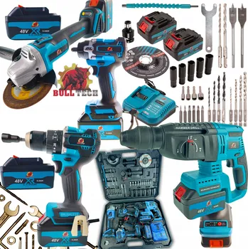 Sada aku nářadí 4v1 3x48V BT5018 BULLTECH