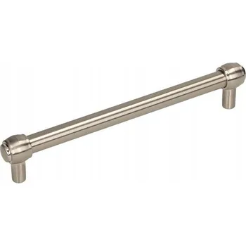 Nábytkové kování Relingový úchyt RE23, ocel kartáčovaná inox, 160