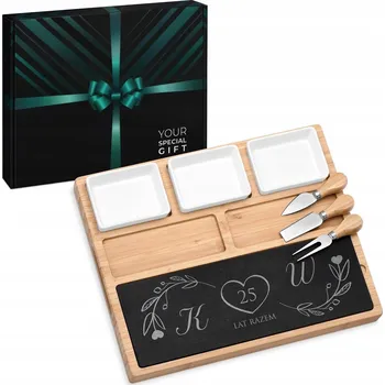 Kuchyňské prkénko Prkénko na krájení sýrů Murrano bambusové 1 ks