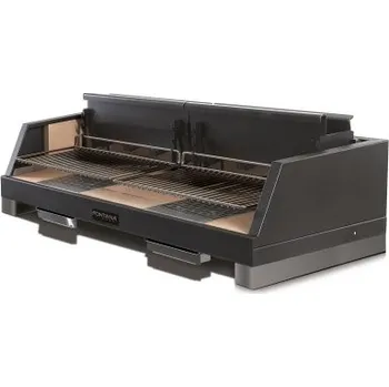 Zahradní gril FONTANA FORNI stolní gril na dřevo a dřevěné uhlí EGEO 80 + doprava zdarma!