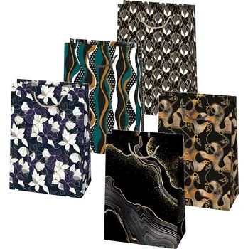 Dárková taška Papírová taška PM T9 sestava 72 ,balení 10 ks Pol-Mak