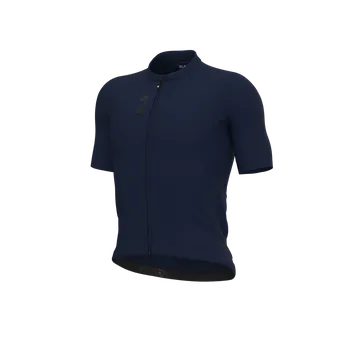 cyklistický dres dres ALÉ COLOR BLOCK PRAGMA Navy Blue XXL