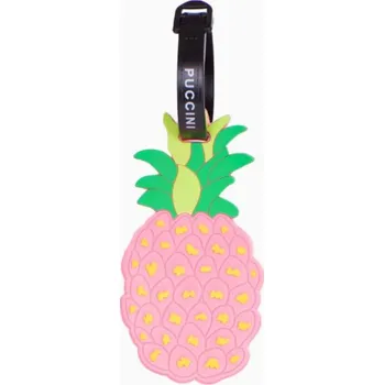 Příslušenství k zavazadlu Identifikátor zavazadel - růžový ananas