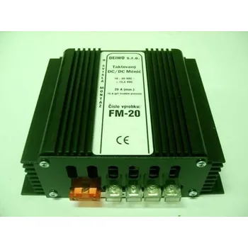 Měnič napětí Měnič napětí z 24 V na 12 V, 20 A
