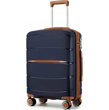 Módní doplněk Moderní kabinový kufr Kono - PP - navy - 38 L