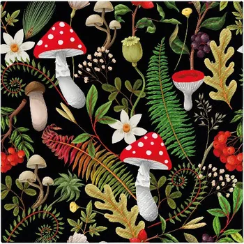 Papírový kapesník Paw Ubrousky PAW Dekor L (20ks) Dark Forest 615453