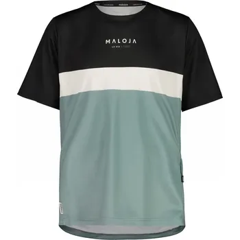 cyklistický dres volný dres Maloja BarettiM. Multi sage multi XL