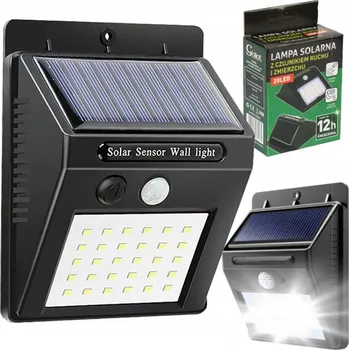 Venkovní osvětlení Fasádní lampa Goliat 480 lm solární napájení