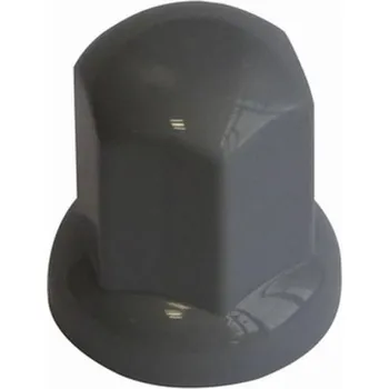 Matice Kryty šroubů matice kol 32 mm vysoká šedá, plastová