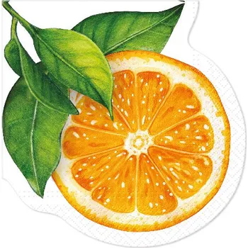 Papírový kapesník Paw Ubrousky PAW Dekor RF (12ks) Pure Orange 615478