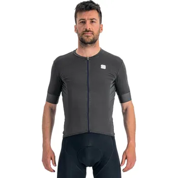 cyklistický dres dres Sportful Monocrom Jersey Anthracite 3XL