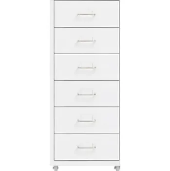 Komoda Komoda VidaXL 39 x 51 x 86,5 cm, bílá