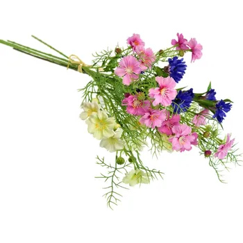 umělá květina Luční kvítí krásenky světle růžové 70 cm