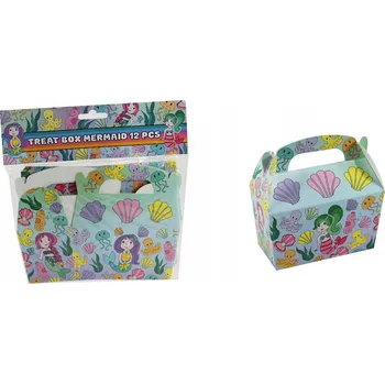 Svačinový box Krabička na svačinu, mořské panny, skládací nádoba