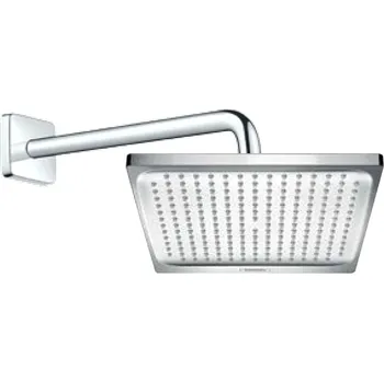 Sprchová hlavice Hansgrohe Crometta E - Hlavová sprcha 240 1jet se sprchovým ramenem, chrom 26726000+27446000