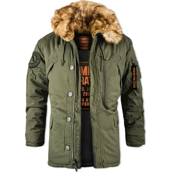 Dámská parka Parka Semper Paratus 10004 olive Barva: Olivové, Velikost: 4XL