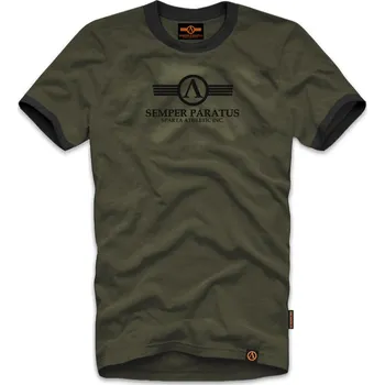 Tričko Semper Paratus 50009 Olive Barva: Olivové, Velikost: 4XL