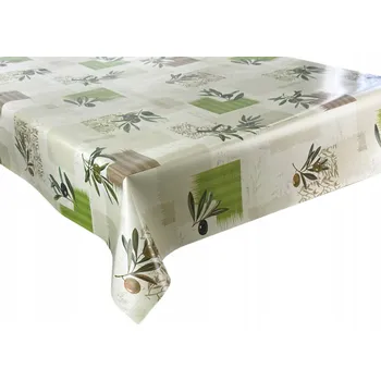 ubrus Cerata na Metry Ubrus Ceratový na míru Zelená Olivky 240x140 cm