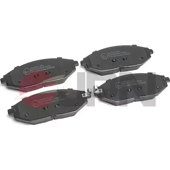 Brzdový systém JPN Sada brzdových destiček JPN 10H0019-JPN