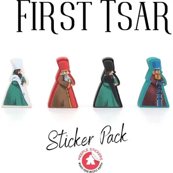 Příslušenství k deskovým hrám MeepleStickers Samolepky pro The first tsar: Ivan the terrible