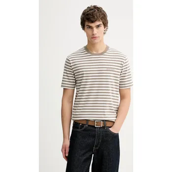 Pánské oblečení Bavlněné tričko Marc O'Polo 5000012687 bílá 00X, vel. M