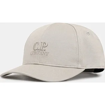 Kšiltovka Bavlněná baseballová čepice C.P. Company 20CMAC750A006288A béžová 80A, vel. ONE SIZE