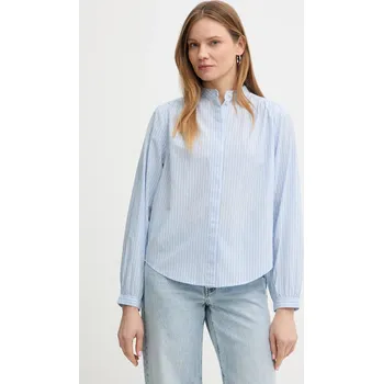 Pánská košile Bavlněná košile Marc O'Polo 5000013034 modrá 50X, vel. 36