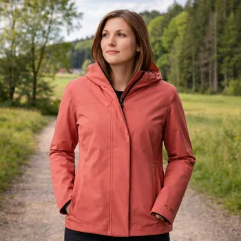 Dámská větrovka Dámská lehká bunda Killtec 152 tmavě korálová 34