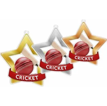 Poháry Bauer Akrylátová medaile MDASTARM08 | Cricket