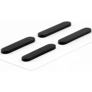 DeTech Samolepicí protiskluzové gumové nožičky (15 x 3 mm) – 4ks