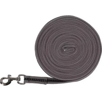 Vybavení pro koně Lonž pro koně QHP reflexní šedá, 8m