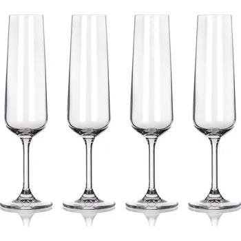 Sklenice sklenice na šampus 205ml MARTA (4ks)