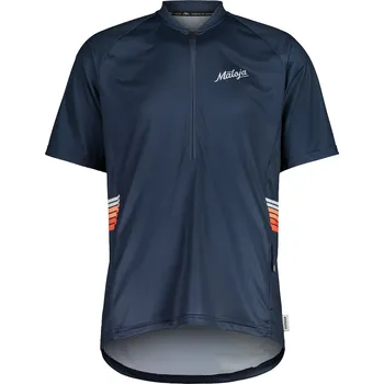 cyklistický dres volný dres Maloja DentroM. All Mountain midnight L