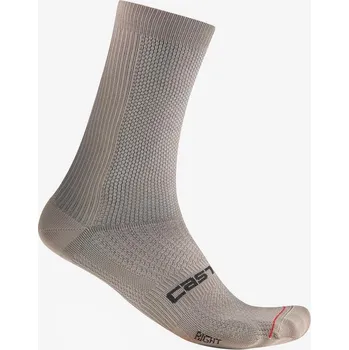 Pánské oblečení ponožky Castelli Espresso 18 Sock Clay L/X
