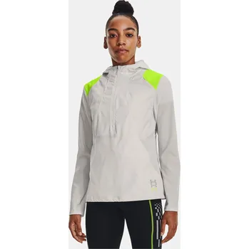Dámská casual bunda Dámská bunda Under Armour UA Run Anywhere Anojacket 1376815-006 Šedá SM