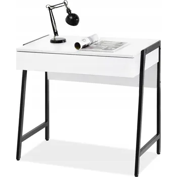 Psací stůl Obdélníkový psací stůl Mebel-Partner 84 x 48 x 76 cm bílý