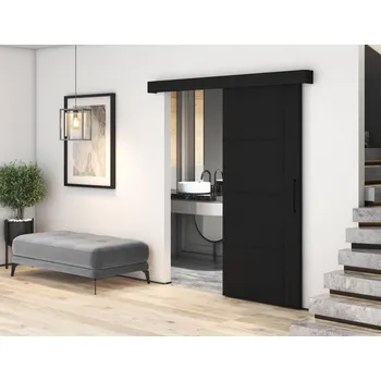 Eltap Crestina posuvné dveře 96,5 x 205 x 2 cm černé