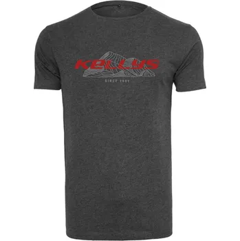 Pánské tričko KELLYS Tričko SUMMIT krátký rukáv Charcoal - L