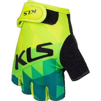 Cyklistické rukavice KELLYS Rukavice KLS YOGI short, lime, L