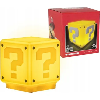 Lampička LAMPičKA DO POKOJE S ZVUKEM MINCE ŽLUTÁ ROZMĚRY 11X10 CM