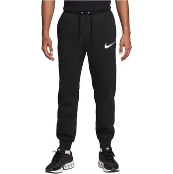Dámská mikina Pánská mikina s kapucí NIKE-M NK CLUB BB JGGR NEO VARSITY BLACK/BLACK/BLACK Černá M