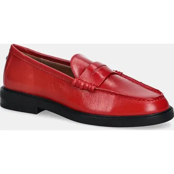 Dámské mokasíny Kožené mokasíny Steve Madden Adison 11004736.CL5 červená 33X, EUR 41