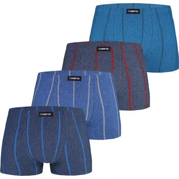 Boxerky FANNIFEN Pánské sportovní boxerky G588 4 ks v balení Velikost: 3XL