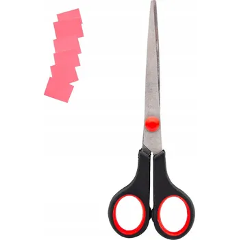 Nerezové univerzální nůžky pro domácnost, školu a kancelář 16,5 cm