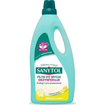 Univerzální čisticí prostředek Univerzální antibakteriální čistič podlah Sanytol s vůní citronu 1 L